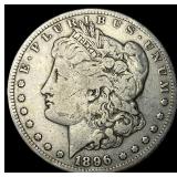 1896-S Silver Morgan Dollar LIGHTLY CIRCULATED