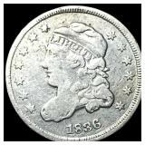 1836 Capped Bust Half Dime NICELY CIRCULATED