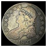 1827 Capped Bust Half Dollar ABOUT UNCIRCULATED