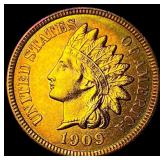1909 Indian Head Cent CHOICE AU