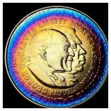 1952-S Silver Half Dollar Booker T. Washington/Geo