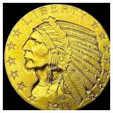 1911 Indian Head Half Eagle $5 Gold CLOSELY  UNCI