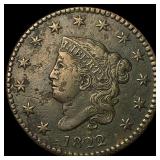 1822 Coronet Head Large Cent CHOICE AU