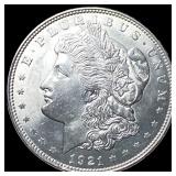 1921 Silver Morgan Dollar CHOICE BU