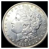 1899-S Silver Morgan Dollar CHOICE AU