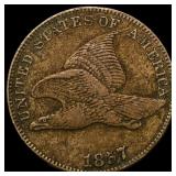 1857 Flying Eagle Cent CLOSELY UNCIRCULATED