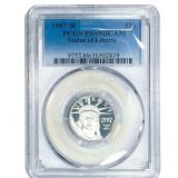 1997-W $25 Statue of Liberty Platinum 1/4oz PCGS P