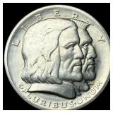 1936 Silver Long Island Half Dollar  UNCIRCULATED