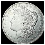 1921 Silver Morgan Dollar CLOSELY UNCIRCULATED