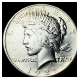 1921 Silver Peace Dollar UNCIRCULATED
