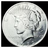 1923 Silver Peace Dollar UNCIRCULATED