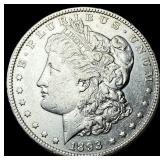 1893-S Silver Morgan Dollar NEARLY UNCIRCULATED