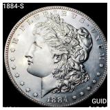 1884-S Morgan Silver Dollar UNCIRCULATED