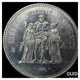 1974 France Silver 50 Francs