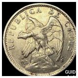 1927 Chile Silver Peso