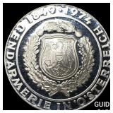 1974 Austria Silver 50 Schilling