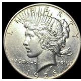 1926-D Peace Silver Dollar CLOSELY  UNCIRCULATED