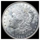 1921-D Silver Morgan Dollar CHOICE BU