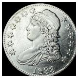 1833 Silver Capped Bust Half Dollar CHOICE AU