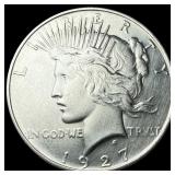1927-D Silver Peace Dollar CLOSELY  UNCIRCULATED