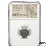 Romano-Gallic Tetricus II, AD 274 BI Double-Denar