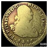 1810 Colonial Spain Gold 1 Escudo