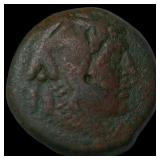 Ptolemaic Egypt 3-200 BC Bronze Hemiobol