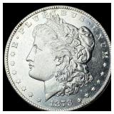1878-S Silver Morgan Dollar CLOSELY UNCIRCULATED