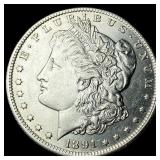 1891-O Silver Morgan Dollar CHOICE AU