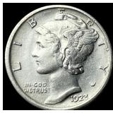 1923-S Silver Mercury Dime CLOSELY  UNCIRCULATED