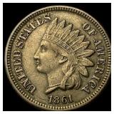 1861 Indian Head Cent CLOSELY UNCIRCULATED