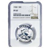 1960 Franklin Half Dollar NGC PF67