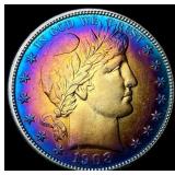 1908-O Silver Barber Half Dollar CLOSELY UNCIRCULA