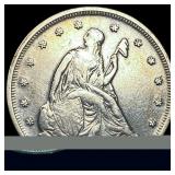 1875 Silver Twenty Cent Piece CHOICE AU