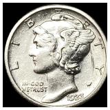 1923-S Silver Mercury Dime CLOSELY  UNCIRCULATED