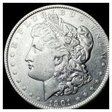 1901 Silver Morgan Dollar CLOSELY  UNCIRCULATED