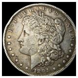 1891-CC Silver Morgan Dollar CLOSELY  UNCIRCULATE