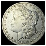 1896-O Silver Morgan Dollar NEARLY  UNCIRCULATED