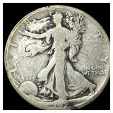 1921-D Silver Walking Liberty Half Dollar  NICELY