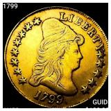1799 $10 Gold Eagle CHOICE AU