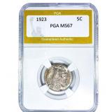 1923 Buffalo Nickel PGA MS67