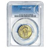 1920 Standing Liberty Quarter PCGS AU58
