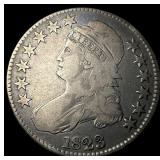 1823 Capped Bust Half Dollar LIGHTLY CIRCULATED