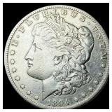 1894-S Silver Morgan Dollar NEARLY UNCIRCULATED