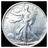 1918 Walking Liberty Half Dollar CLOSELY  UNCIRCU