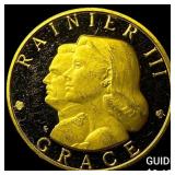 1966 Monaco Centenaire of Monte Carlo Gold Medal