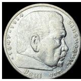 1936A Germany Silver 5 Reichsmark