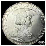 1969 Austria Silver 50 Shillings