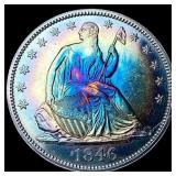 1846 Silver Half Dollar (Seated Liberty) CLOSELY U