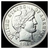 1916 Barber Dime UNCIRCULATED